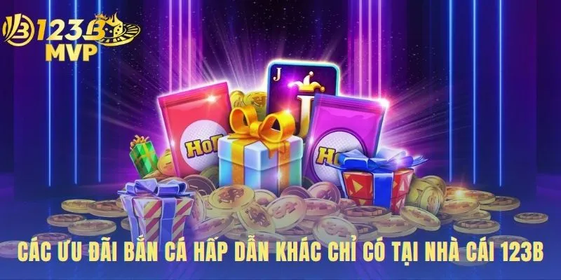 Các ưu đãi khác gồm hoàn trả mỗi ngày và giải đấu Vua Săn Cá